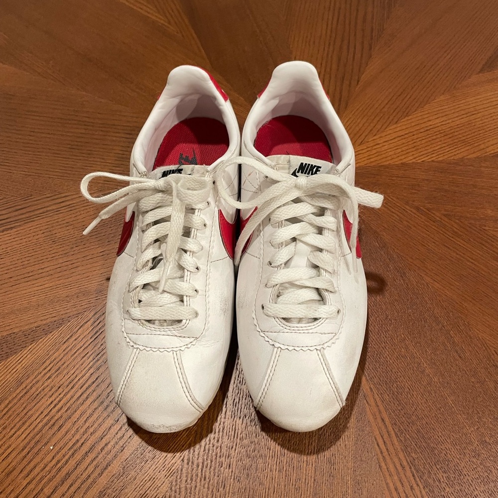 Nike Women's Sneakers White Red Blue - Picture 4 of 6